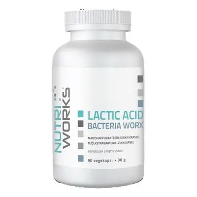 NutriWorks Lactic Acid Bacteria Worx 90 kapslí