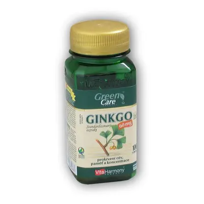 VitaHarmony Ginkgo 60mg extrakt 100 kapslí