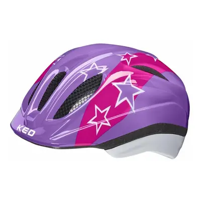 Ked Meggy II Trend lilac stars cyklistická přilba