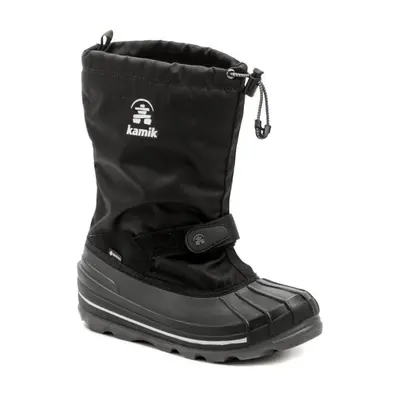 Kamik Waterbug 8G Black dětské zimní sněhule s GORE-Tex