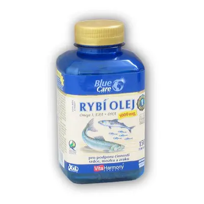 VitaHarmony Rybí olej Omega 3 1.000mg 150 tobolek