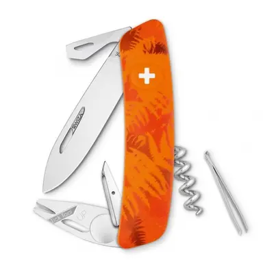 Swiza kapesní nůž TT03 Tick-Tool Camo Filix orange