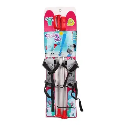 Merco Baby Ski 90 dětské mini lyže růžová