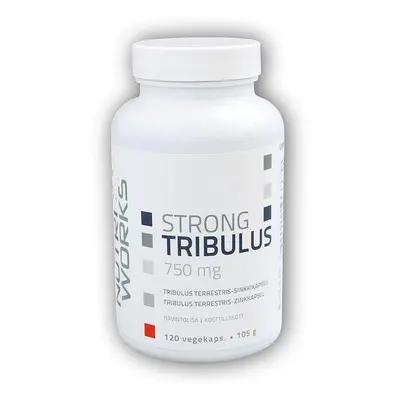 Nutri Works Strong Tribulus Terrestris 750mg 120 kapslí