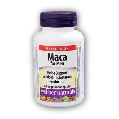 Webber Naturals Maca for Men 60 kapslí