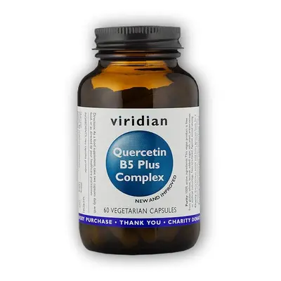 Viridian Quercetin B5 Plus Complex 60 kapslí