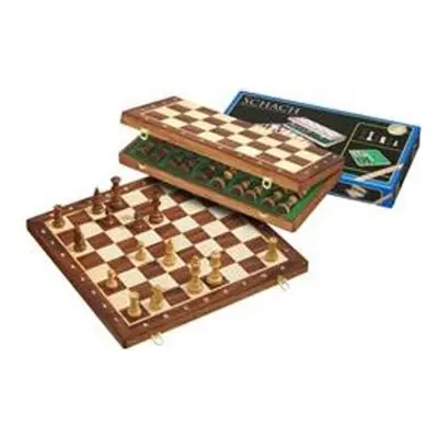 Philos Spiele Šachový set Intarzie 40 cm