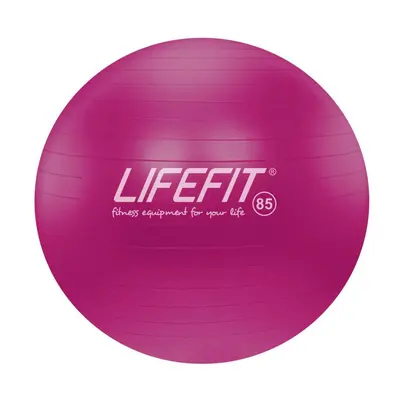 Lifefit Gymnastický míč ANTI-BURST 85 cm, bordó