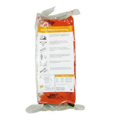 BCB Adventure nouzový vak Blizzard Survival Bag orange