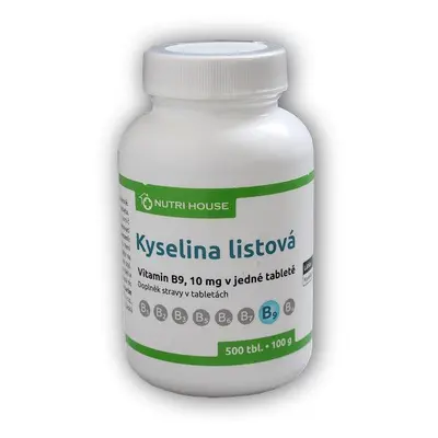 Nutri House Vitamin B9 Kyselina listová 500 tablet