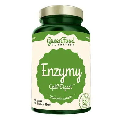 GreenFood Enzymy Opti7 Digest 90 kapslí