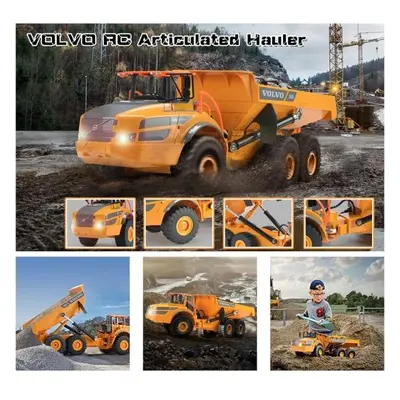 IQ models DoubleE RC kloubový dumper VOLVO A40G 1:20 56 cm 6WD LED zvuky RTR sada