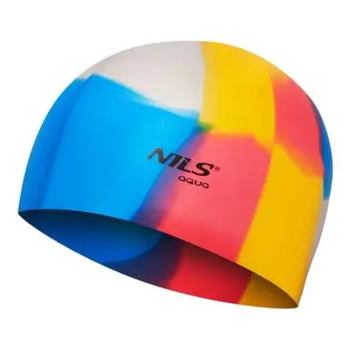 NILS Aqua Silikonová čepice NQC Multicolor M10