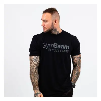 GymBeam Tričko Beyond Limits Black