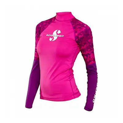 Scubapro Dámské lycrové triko RASHGUARD FLAMINGO UPF50, dlouhý rukáv