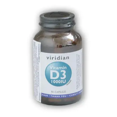 Viridian Vitamin D3 1000iu 90 kapslí