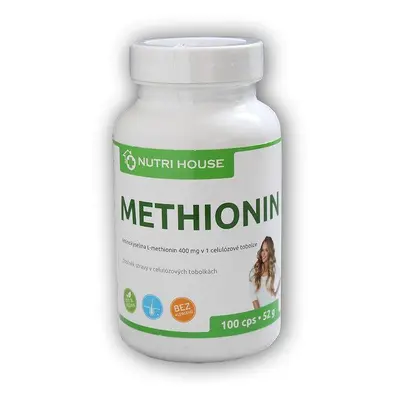 Nutri House L-Methionin 400mg 100 kapslí