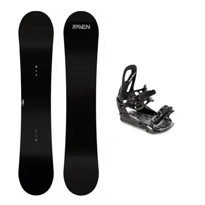 Raven Pure black pánský snowboard + Raven S230 Black vázání