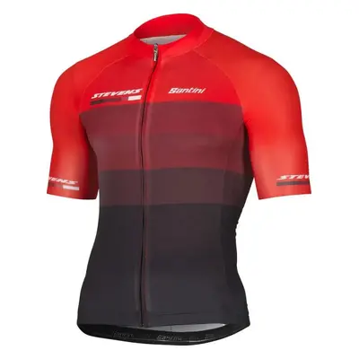 Stevens Aero Equipe červeno/černý Krátký Rukáv dres