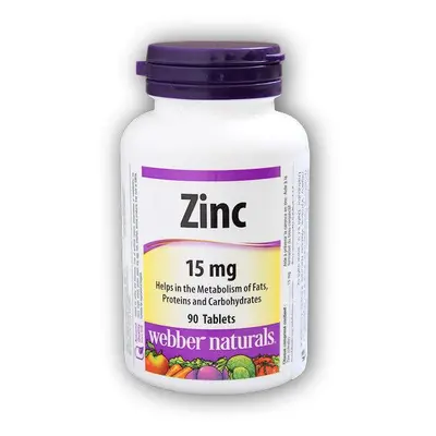 Webber Naturals Zinc 15 mg 90 tablet