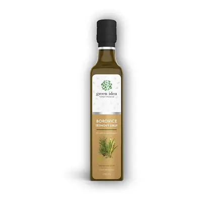 Green Idea Borovicový sirup třtinový cukr 250ml