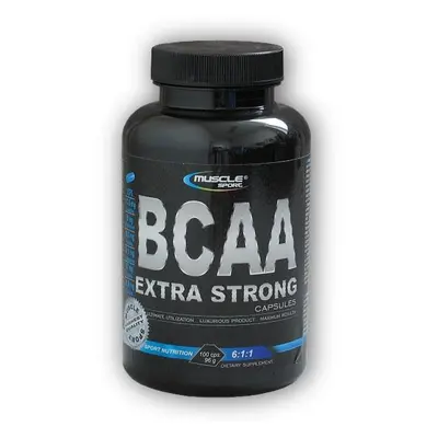 Musclesport BCAA extra strong 6:1:1 100 kapslí