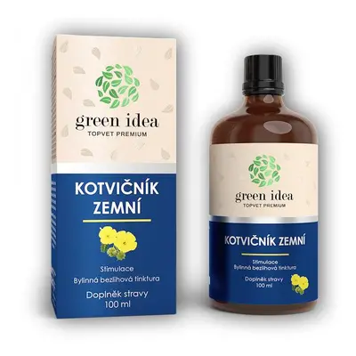 Green Idea Kotvičník zemní bezlihová tinktura 100ml