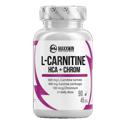 MaxxWin L-Carnitine + HCA + CHROM 90 kapslí