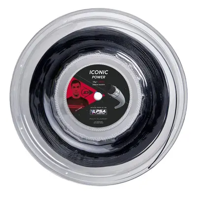 DUNLOP ICONIC POWER 18G/1,10 mm (kolo 100 m) Squash struny