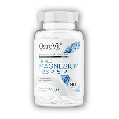 Ostrovit Triple magnesium + B6 P-5-P 90 kapslí