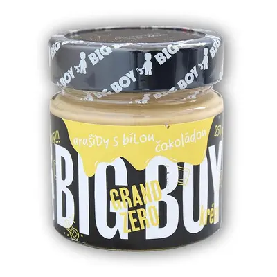 BigBoy Grand zero s bílou čokoládou 250g + preclíky