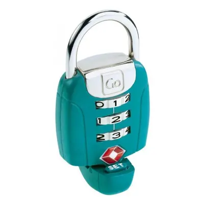 Go Travel zámek TSA Twist N Set Lock green