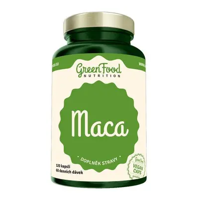 GreenFood Maca 120 kapslí