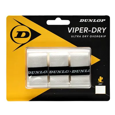 Tenis omotávky DUNLOP VIPERDRY overgrip bílý