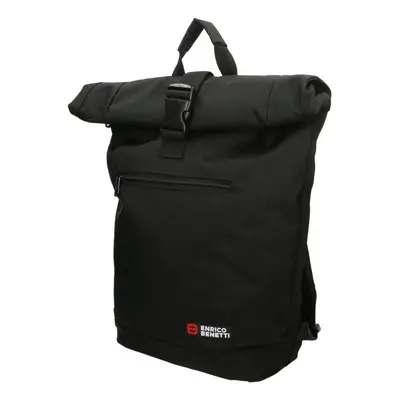 Enrico Benetti Amsterdam Notebook Backpack Black batoh