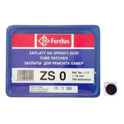 Ferdus ZS-0 Průměr 16mm BOX 100KS záplaty