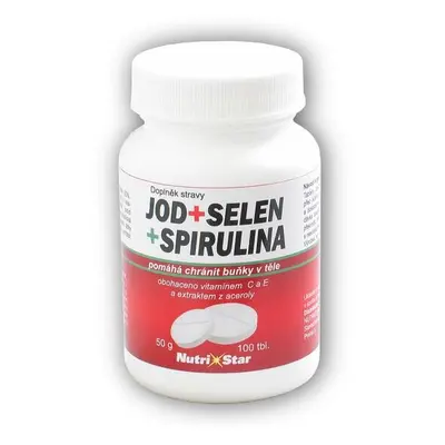 Nutristar Jod Selen Spirulina 100 tablet