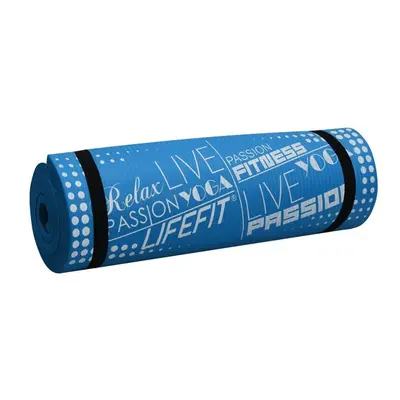 Lifefit Podložka YOGA MAT EXKLUZIV PLUS, modrá