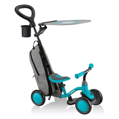 Globber Scooter Deluxe - Learning Bike 3in1 Deluxe -Teal odrážedlo 3v1