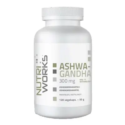 NutriWorks Ashwagandha 120 kapslí