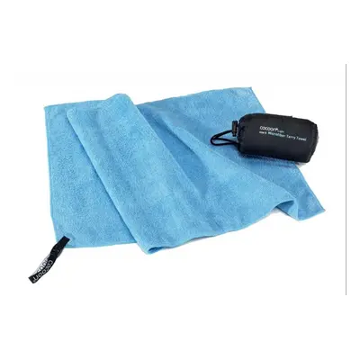 Cocoon cestovní ručník Microfiber Terry Towel Light L fjord blue