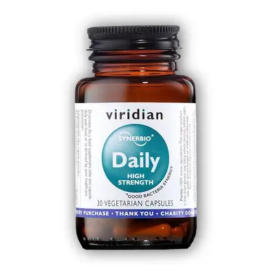 Viridian nutrition Synbiotic daily High strength 30 kapslí