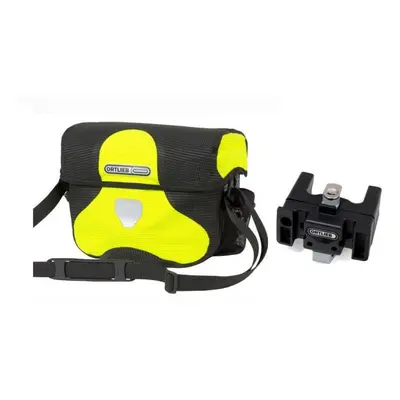 ORTLIEB Ultimate 6M HighVisibility - reflexní řídítková brašna + Mounting Set se zámkem