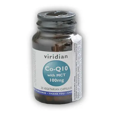 Viridian Co Q10 With MCT 100mg 30 kapslí