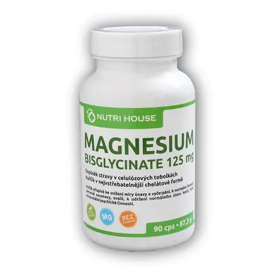 Nutri House Magnesium Bisglycinate 125mg 90cps