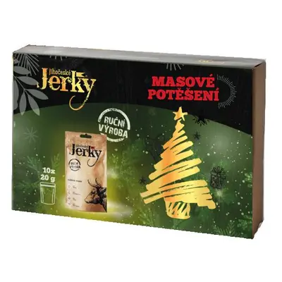 Jihočeské Jerky Vánoční masové potěšení 18 x 20 g