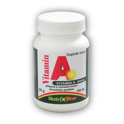 Nutristar Vitamín A 800mg 100 tablet