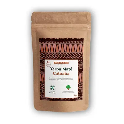 BrainMax Pure Organic Yerba Maté - Catuaba 1000g