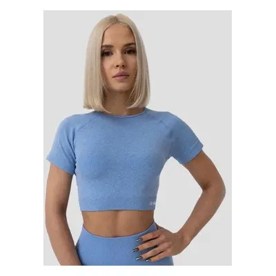 GymBeam Dámské tričko FLO Crop Top Blue