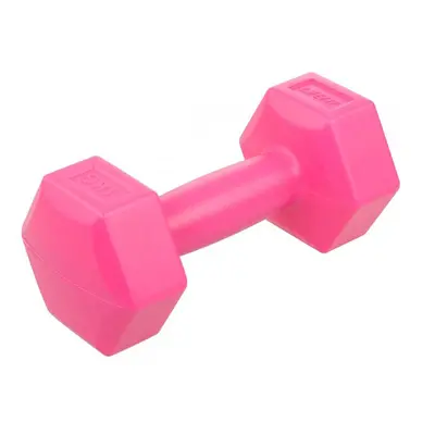 Lifefit Vinylová činka 1 x 1 kg růžová